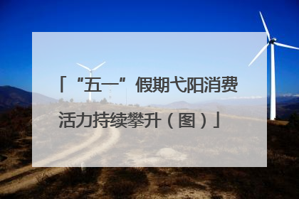 “五一”假期弋阳消费活力持续攀升（图）