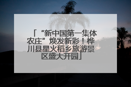 “新中国第一集体农庄”焕发新彩！桦川县星火稻乡旅游景区盛大开园