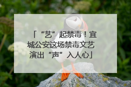 “艺”起禁毒！宜城公安这场禁毒文艺演出“声”入人心