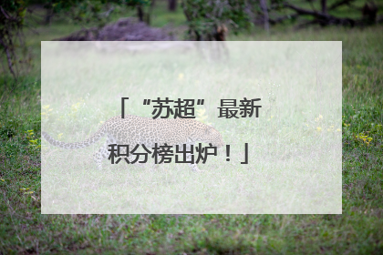 “苏超”最新积分榜出炉！