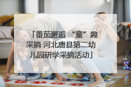 番茄邂逅 “童”趣采摘 河北唐县第二幼儿园研学采摘活动