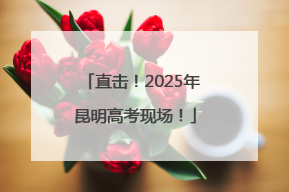 直击！2025年昆明高考现场！