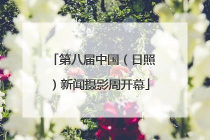 第八届中国（日照）新闻摄影周开幕