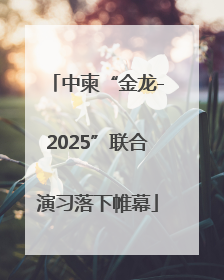 中柬“金龙-2025”联合演习落下帷幕