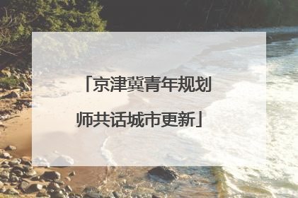 京津冀青年规划师共话城市更新