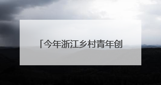 今年浙江乡村青年创客累计将超35万人 周国辉：一场城乡融合的“双向奔赴”