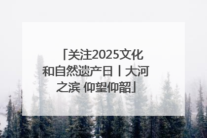 关注2025文化和自然遗产日丨大河之滨 仰望仰韶