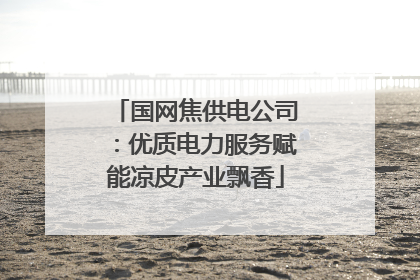 国网焦供电公司：优质电力服务赋能凉皮产业飘香