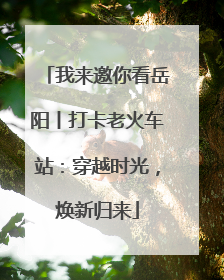 我来邀你看岳阳丨打卡老火车站：穿越时光，焕新归来