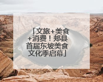 文旅+美食+消费！郏县首届东坡美食文化季启幕