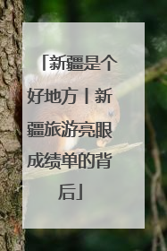 新疆是个好地方丨新疆旅游亮眼成绩单的背后