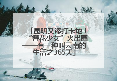 昆明又添打卡地！“簪花少女”火出圈——有一种叫云南的生活之365天