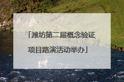 潍坊第二届概念验证项目路演活动举办
