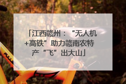 江西赣州：“无人机+高铁”助力赣南农特产“飞”出大山