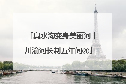 臭水沟变身美丽河丨川渝河长制五年间④