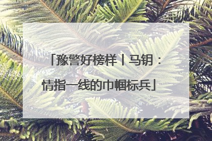 豫警好榜样丨马钥：情指一线的巾帼标兵