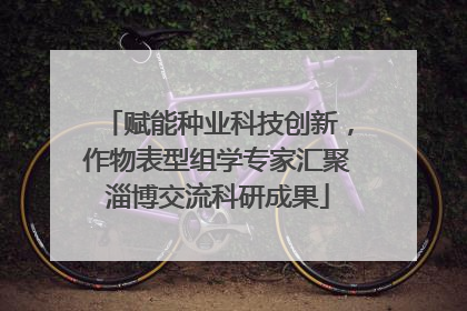 赋能种业科技创新，作物表型组学专家汇聚淄博交流科研成果
