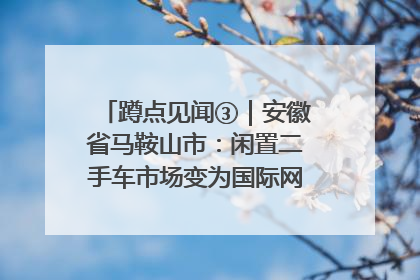 蹲点见闻③｜安徽省马鞍山市：闲置二手车市场变为国际网球赛事中心