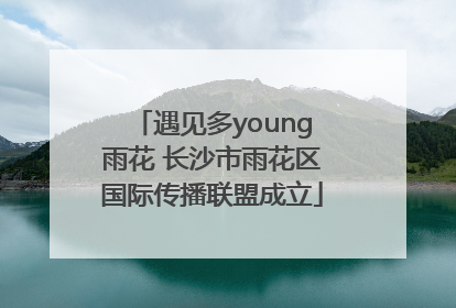 遇见多young雨花 长沙市雨花区国际传播联盟成立