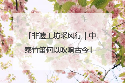 非遗工坊采风行｜中泰竹笛何以吹响古今