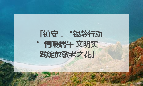镇安：“银龄行动”情暖端午 文明实践绽放敬老之花