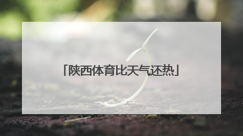 陕西体育比天气还热