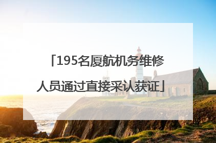195名厦航机务维修人员通过直接采认获证