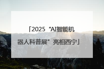 2025“AI智能机器人科普展”亮相西宁