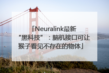 Neuralink最新“黑科技”：脑机接口可让猴子看见不存在的物体